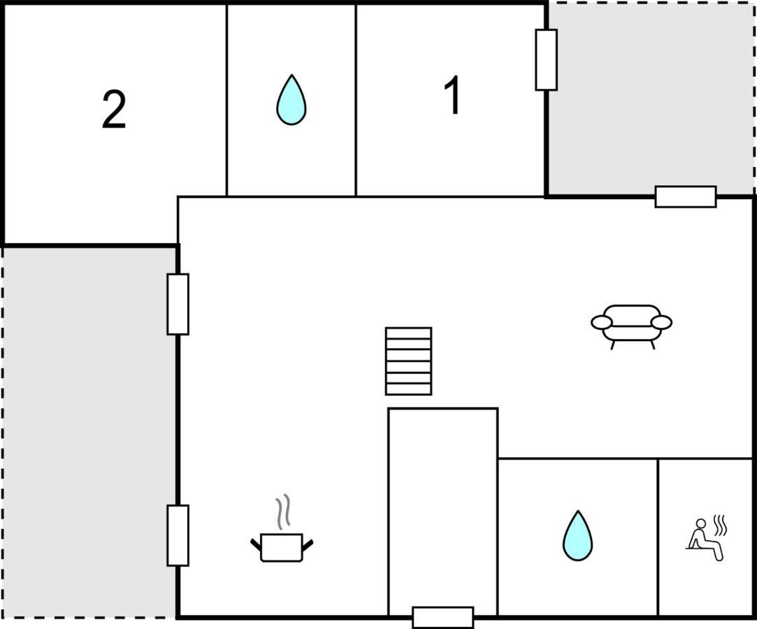 2 Bedroom Awesome Home In Lembruch-Duemmer See エクステリア 写真